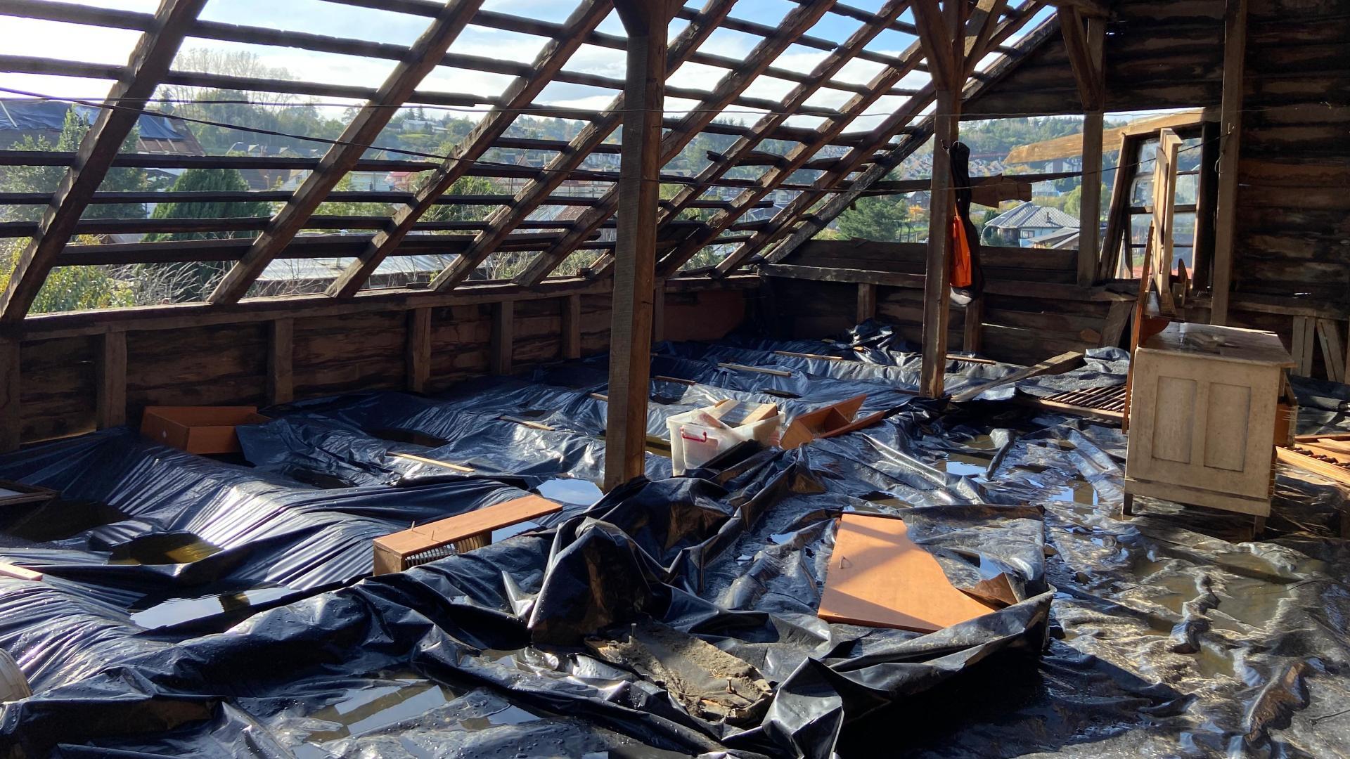 Tornado en ZT de Puerto Varas