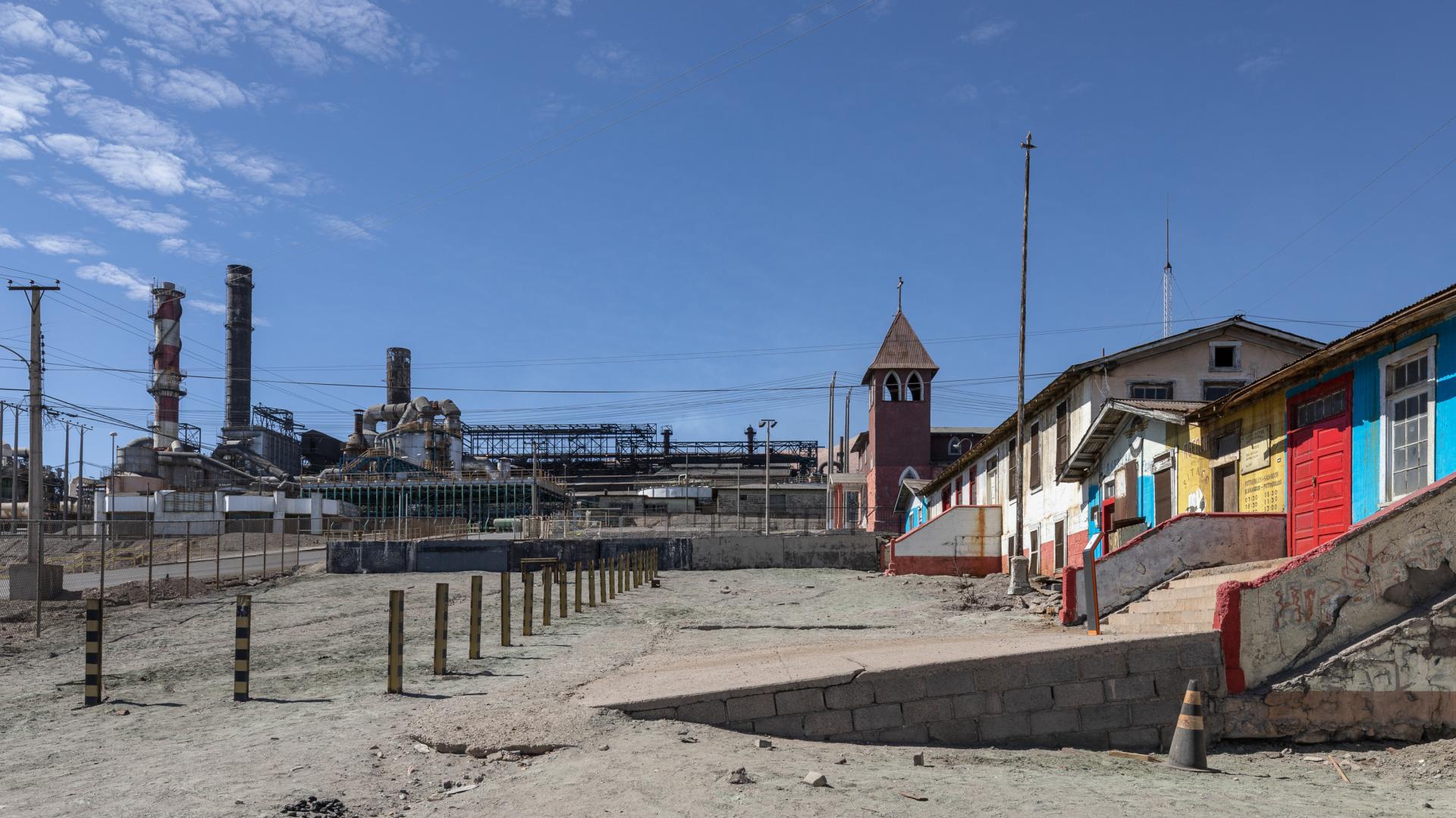 campamento obreros potrerillos