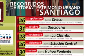 Imagen de Cultura Mapocho invita a redescubrir hitos históricos de Santiago