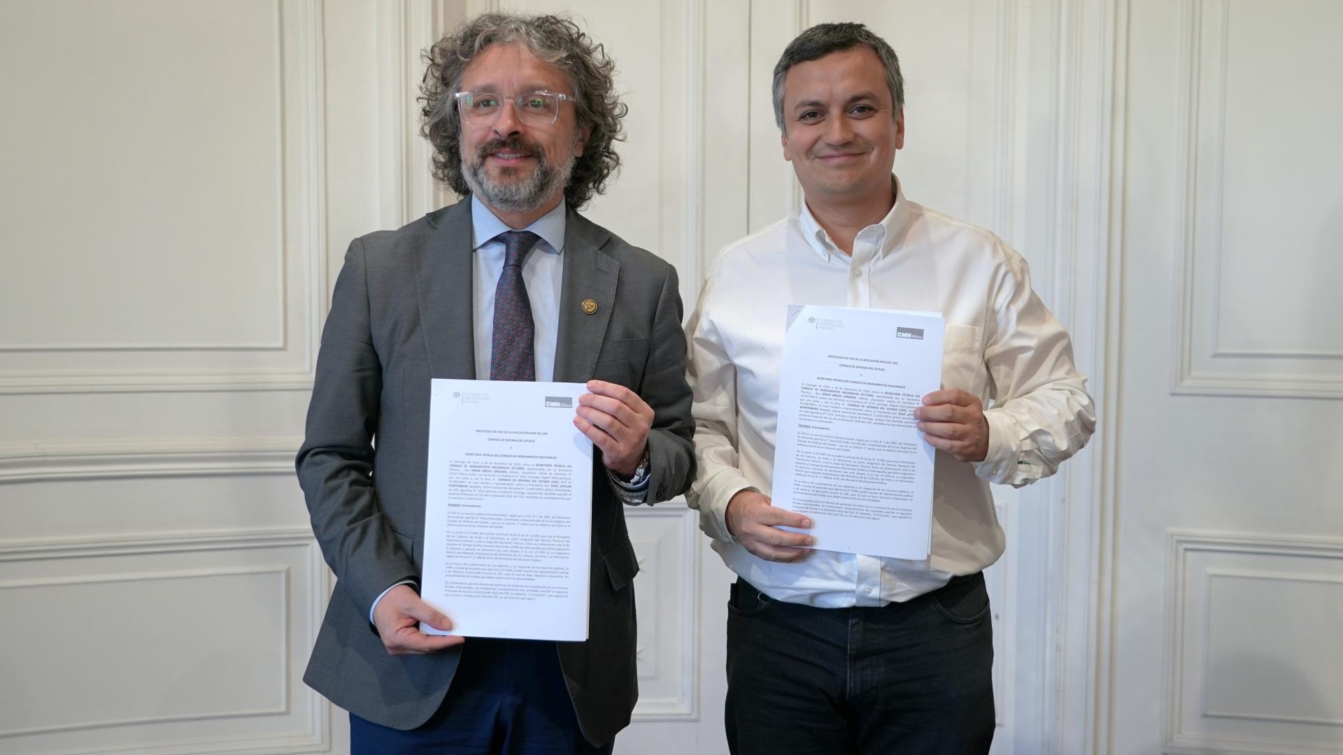 Imagen de CMN y CDE suscriben protocolo de colaboración en causas relativas al patrimonio cultural protegido