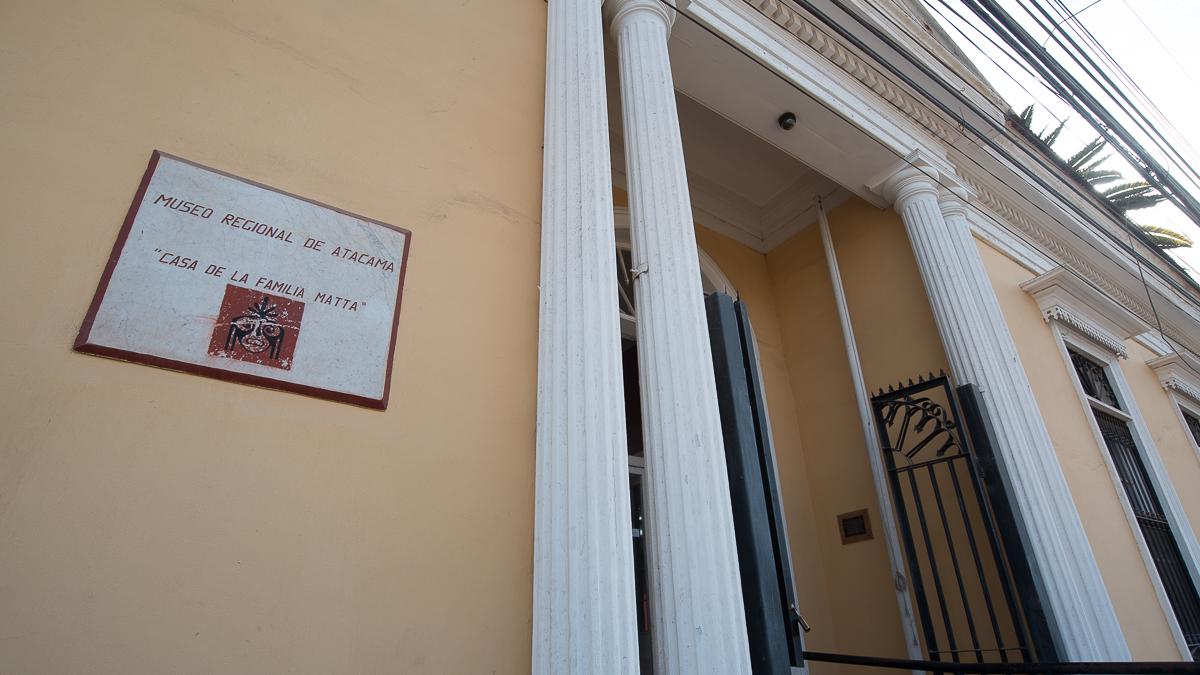 Imagen del monumento Colecciones del Museo Regional de Atacama, dependiente de la Dirección de Bibliotecas, Archivos y Museos