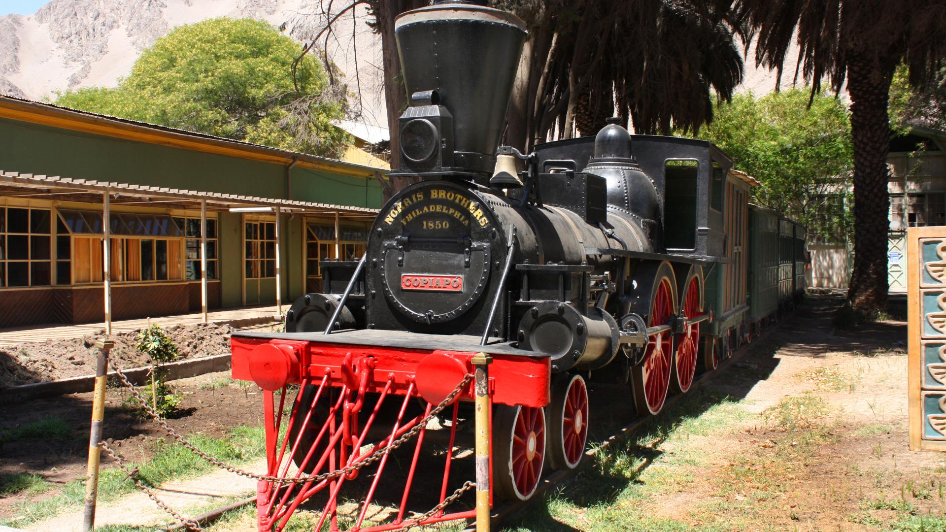 Imagen del monumento Declara locomotora ubicada en Copiapó