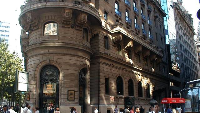 Imagen del monumento Edificio del Banco de Santiago (ex hotel Mundial)