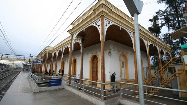 Imagen del monumento Edificio de la Estación de los ferrocarriles del Estado de la ciudad de San Bernardo