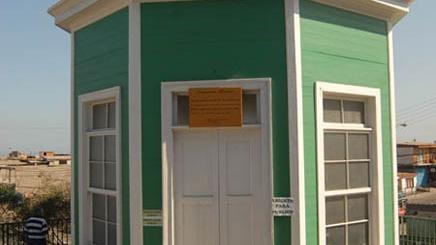 Imagen del monumento Capilla y glorieta del Hospital Doctor Ernesto Galdames de Iquique