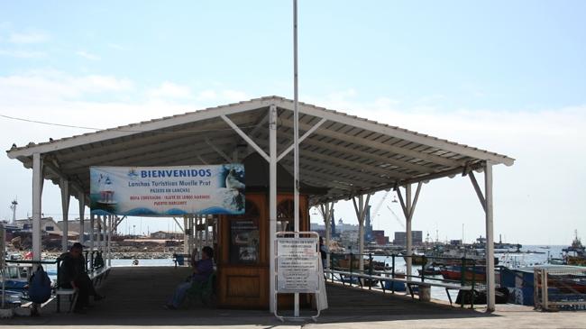 Imagen del monumento Antiguo Muelle de pasajeros del Puerto de Iquique