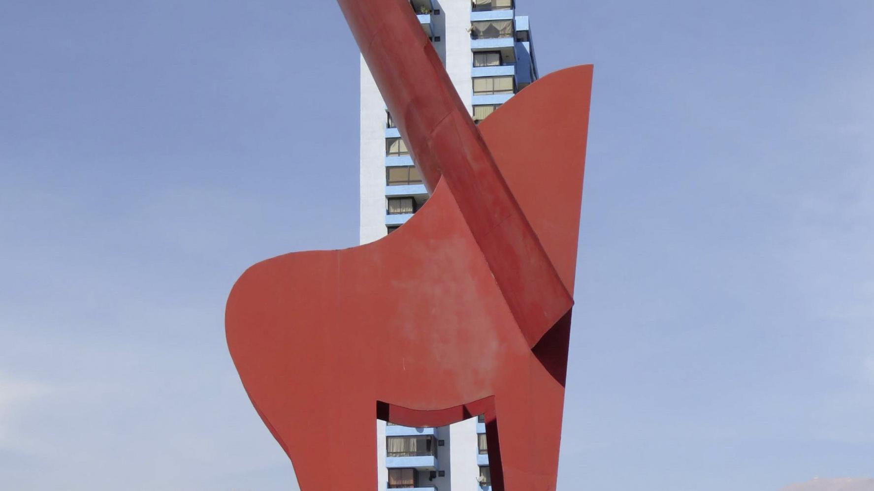 Imagen del monumento A los Inmigrantes Lucanos