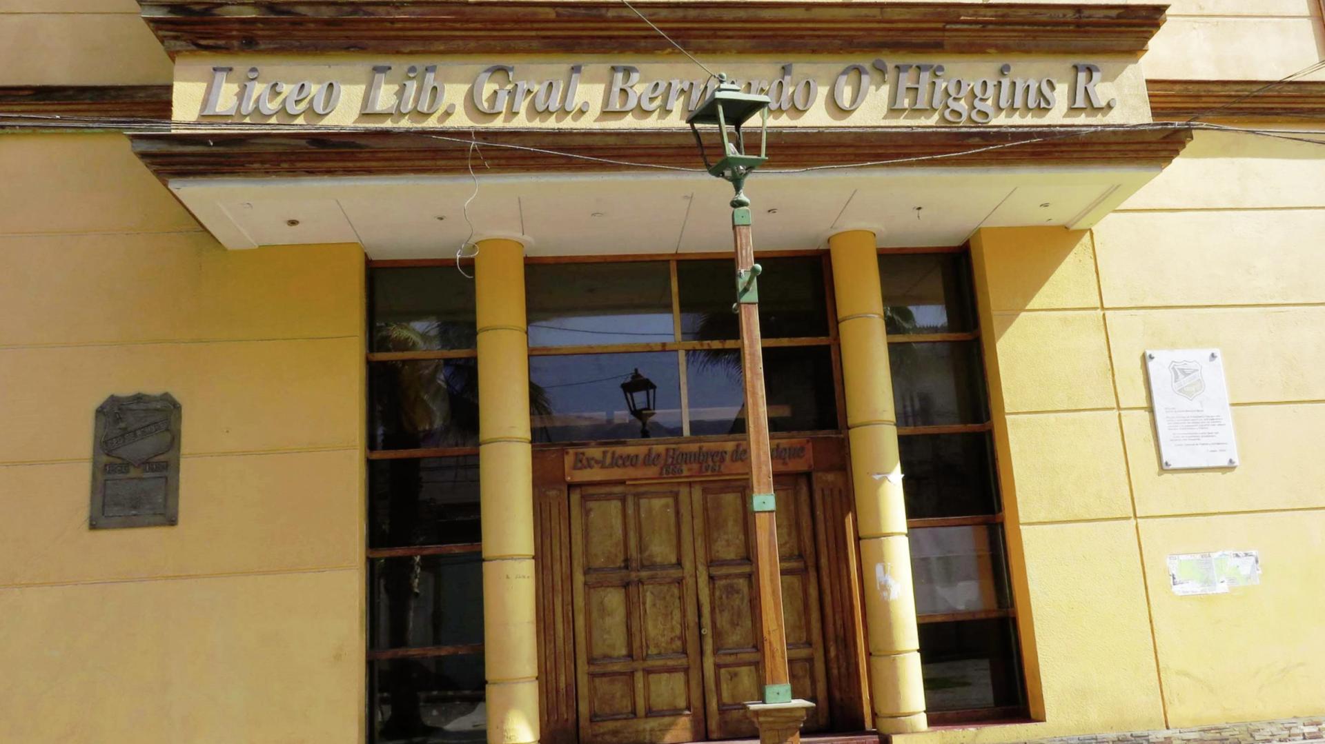 Imagen del monumento Placa Liceo Libertador General Bernardo O&#039;Higgins