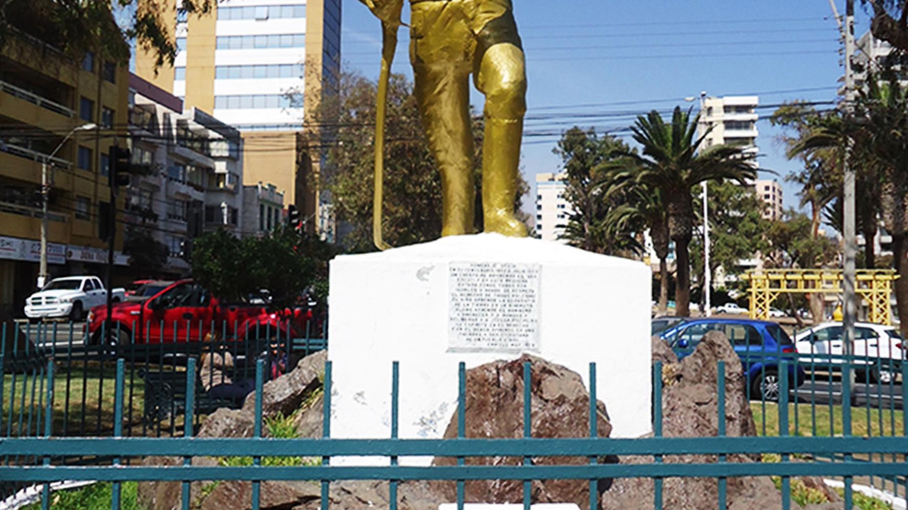 Imagen del monumento Al Bombero