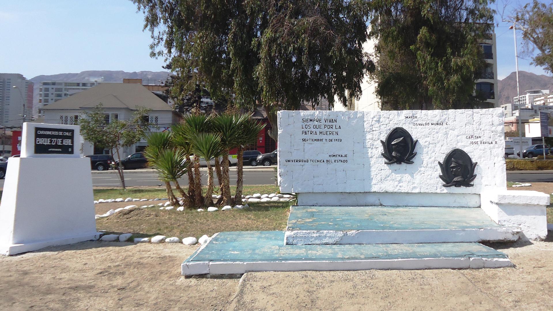 Imagen del monumento Osvaldo Muñoz y Jose Dávila