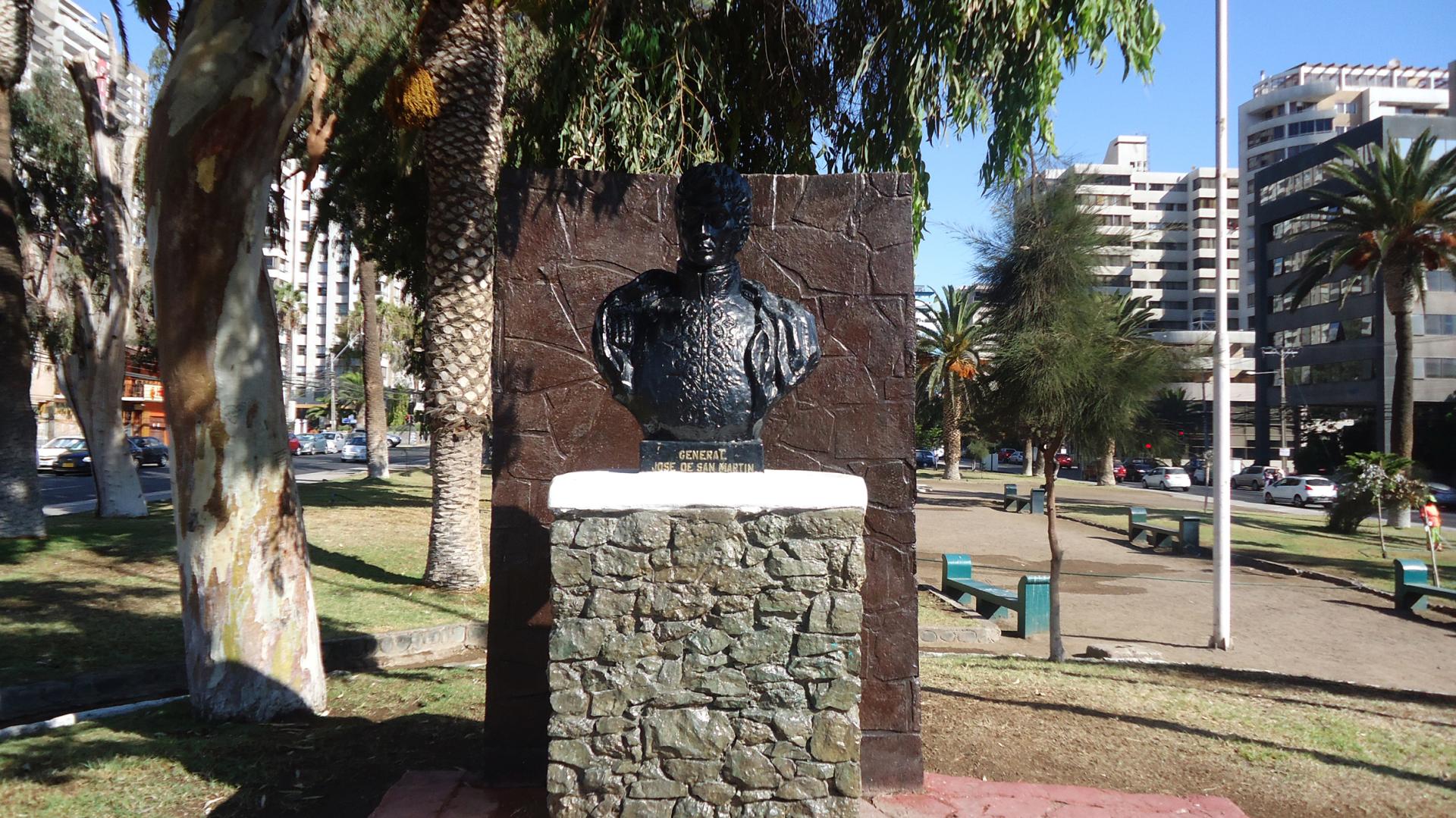 Imagen del monumento General José De San Martín