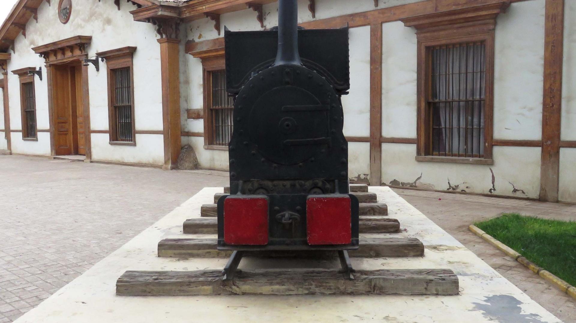 Imagen del monumento Locomotora Interior Mina