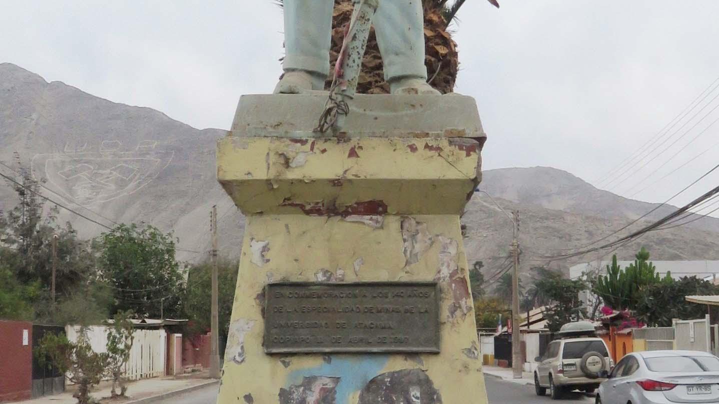 Imagen del monumento Minero Perforando