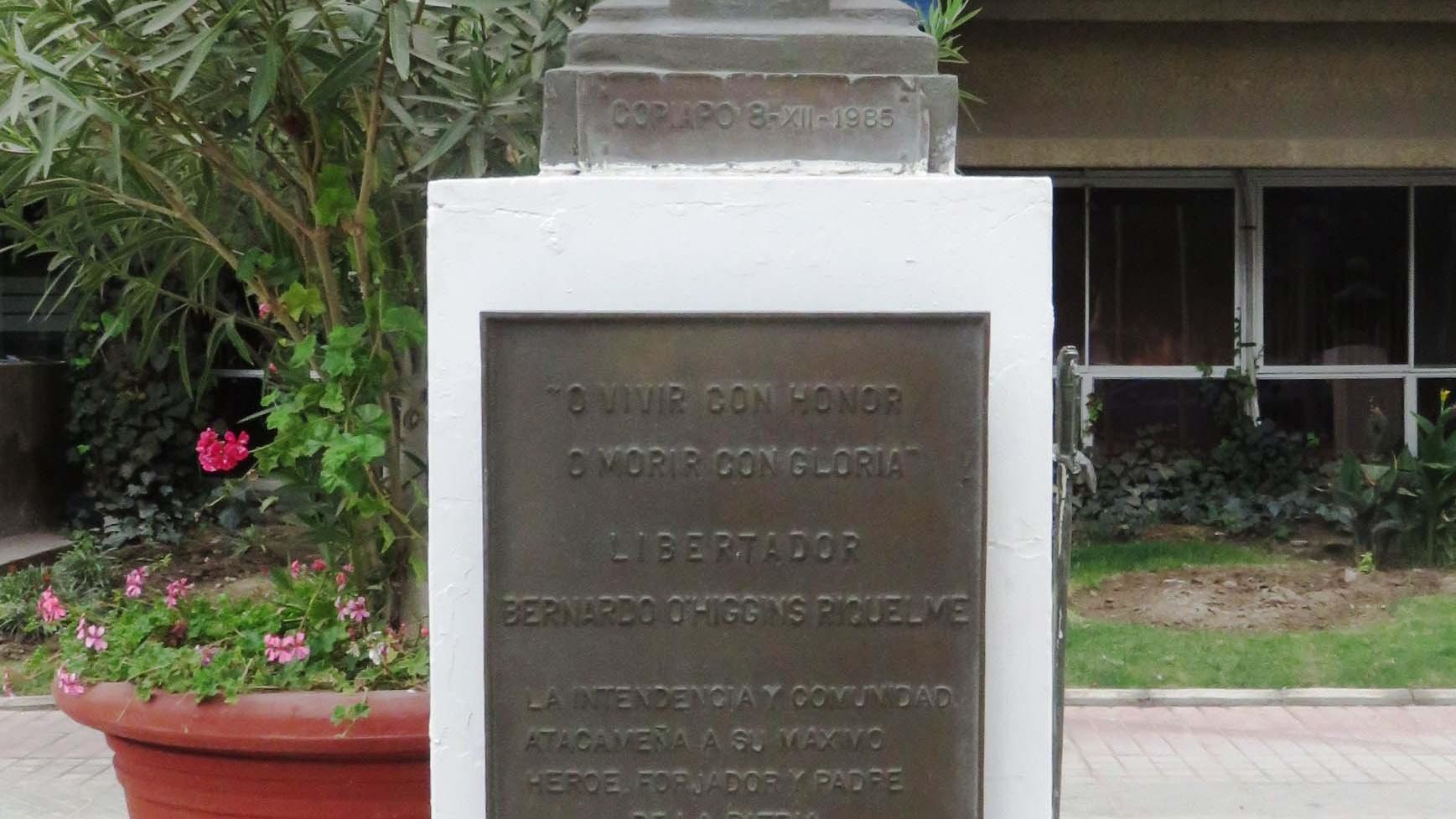 Imagen del monumento Bernardo O'Higgins