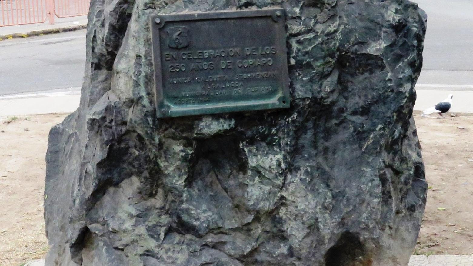 Imagen del monumento Celebración De Los 250 Años De Copiapó