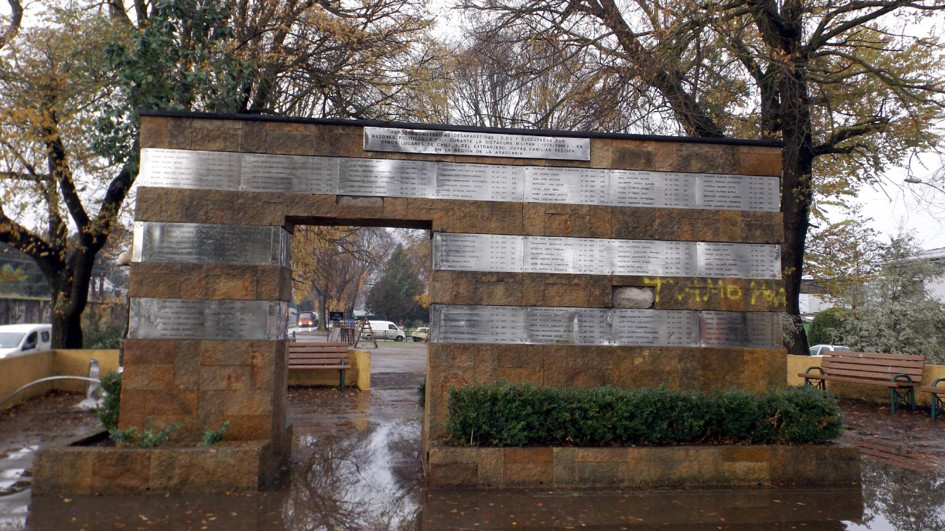 Imagen del monumento Memorial De Temuco