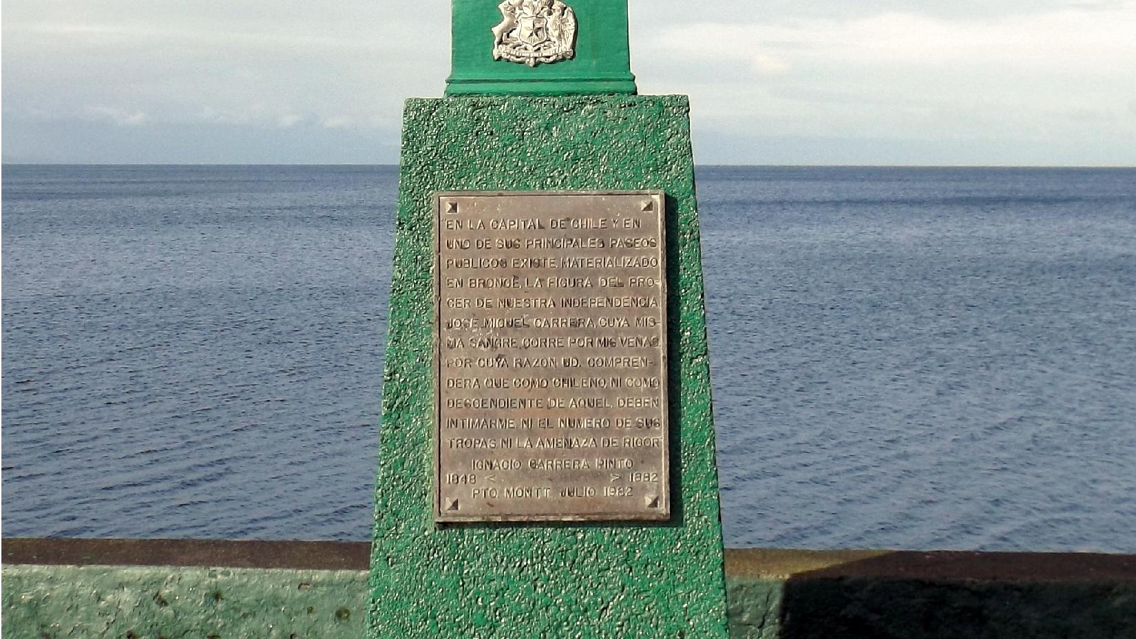 Imagen del monumento Ignacio Carrera Pinto