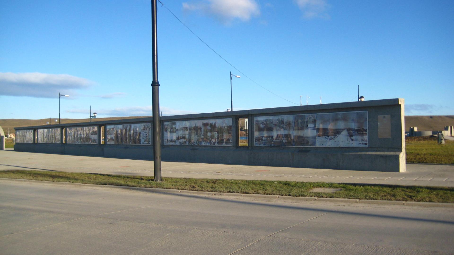 Imagen del monumento Muro Histórico De Tierra Del Fuego
