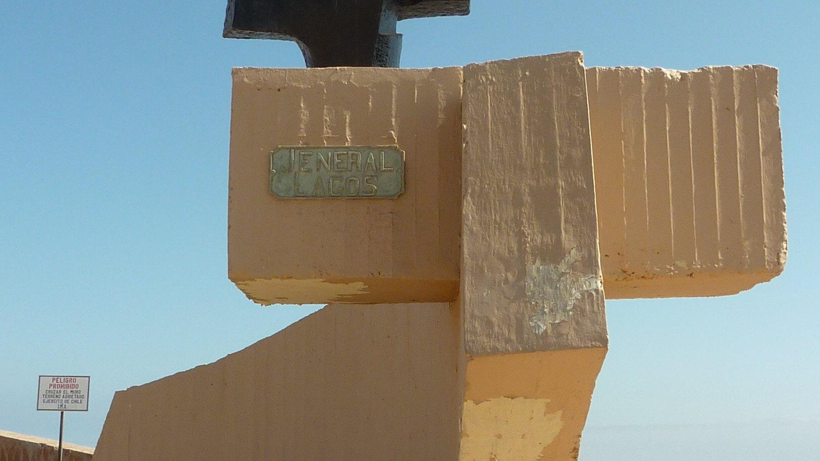 Imagen del monumento General Lagos