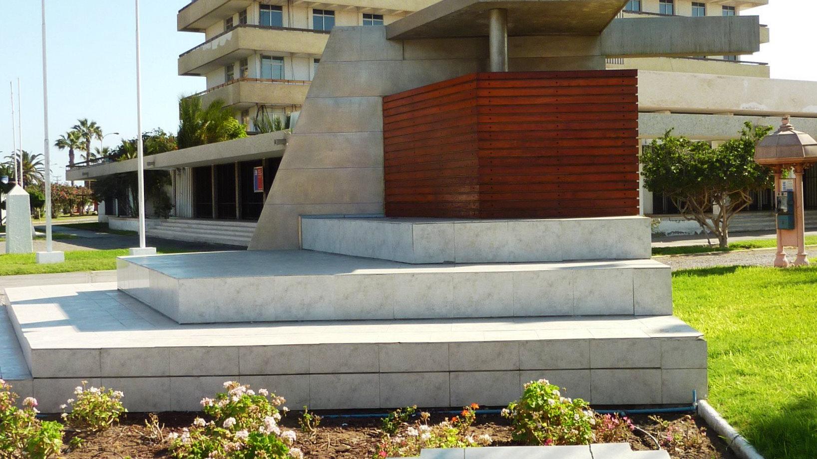 Imagen del monumento La Ciudad De Arica al Héroe De Iquique