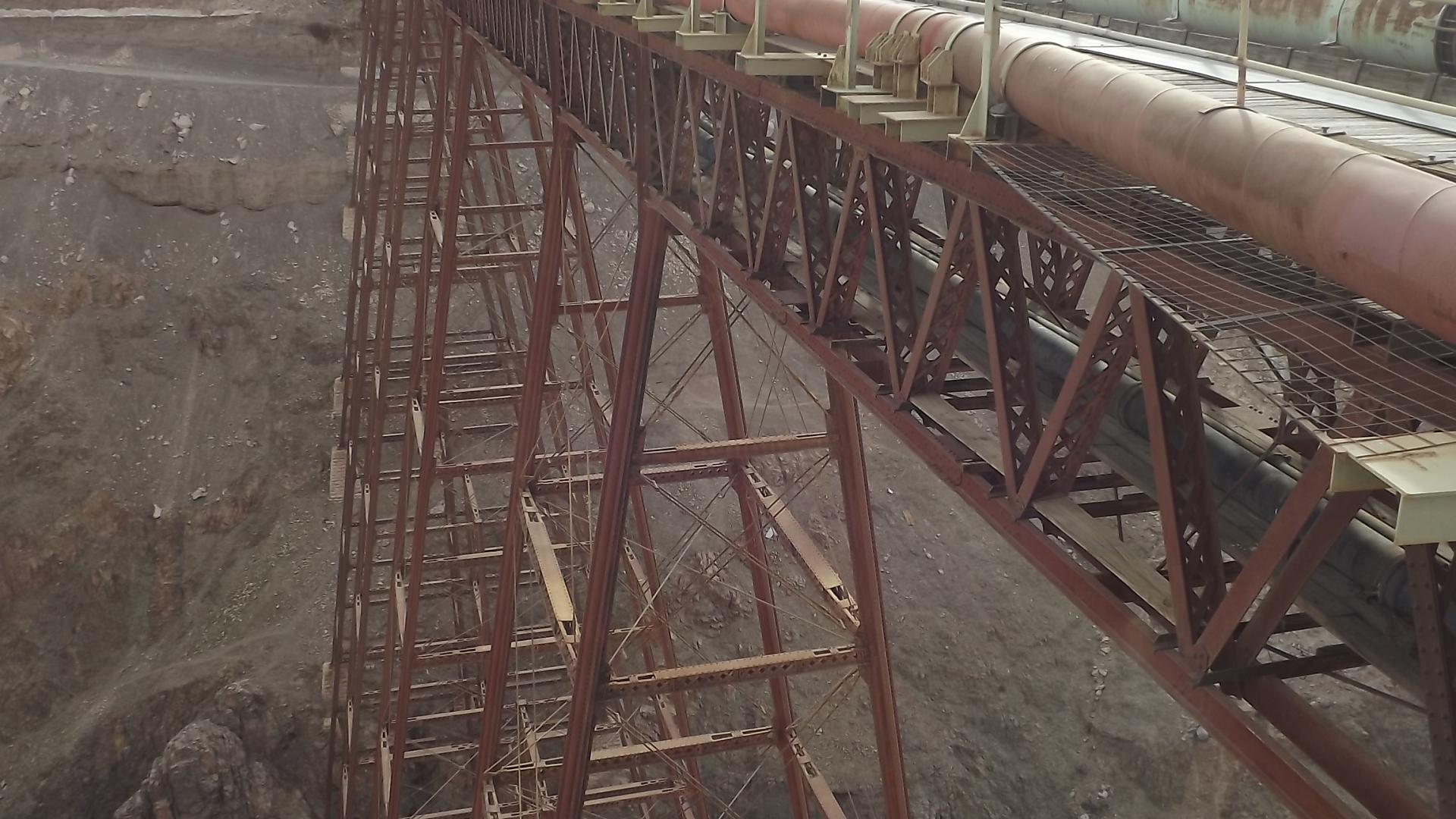Viaducto de Conchi sobre el río Loa Imagen del monumento Viaducto de Conchi sobre el río Loa