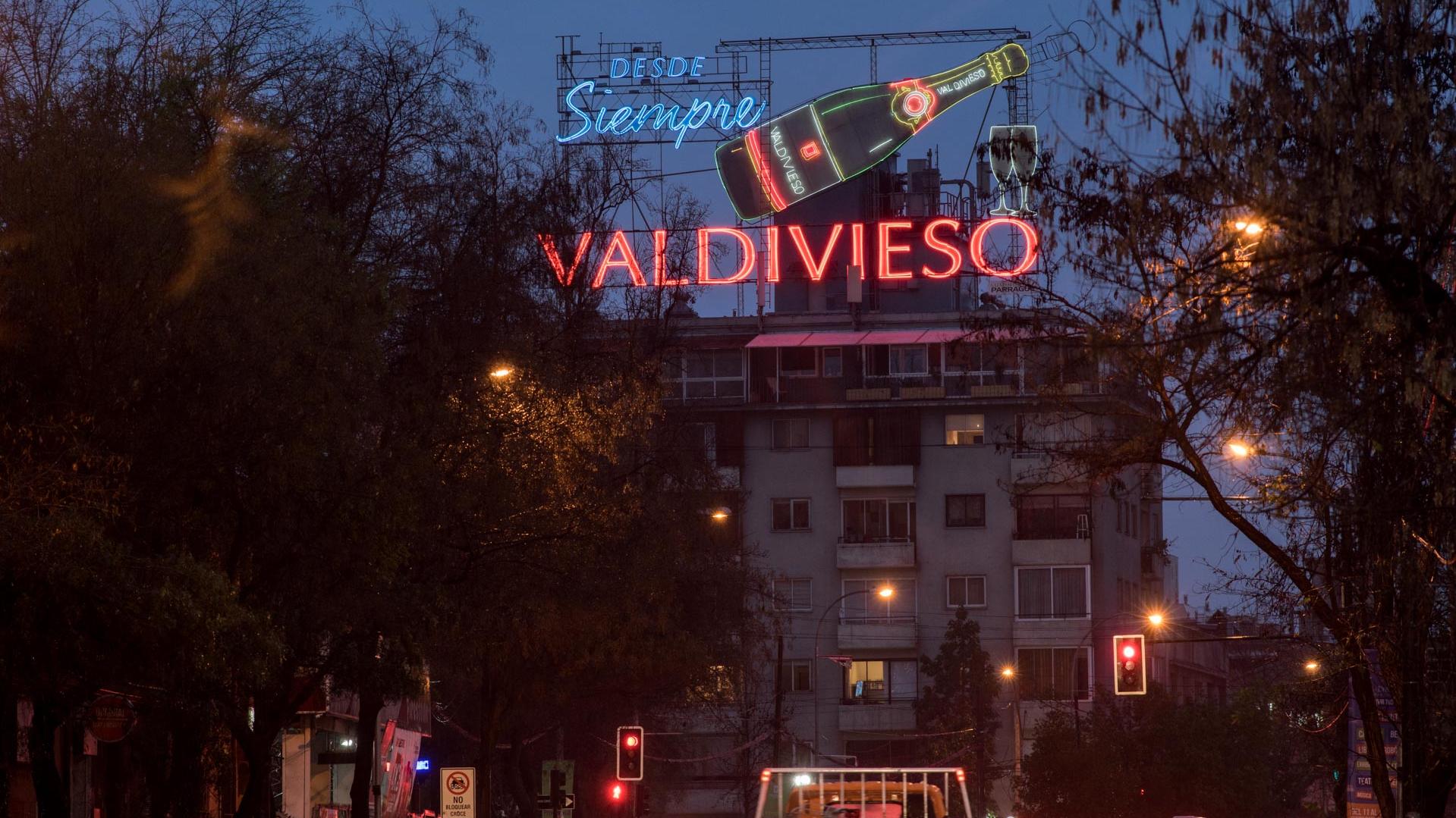 Letrero publicitario de "Valdivieso" Imagen del monumento Letrero publicitario de "Valdivieso"