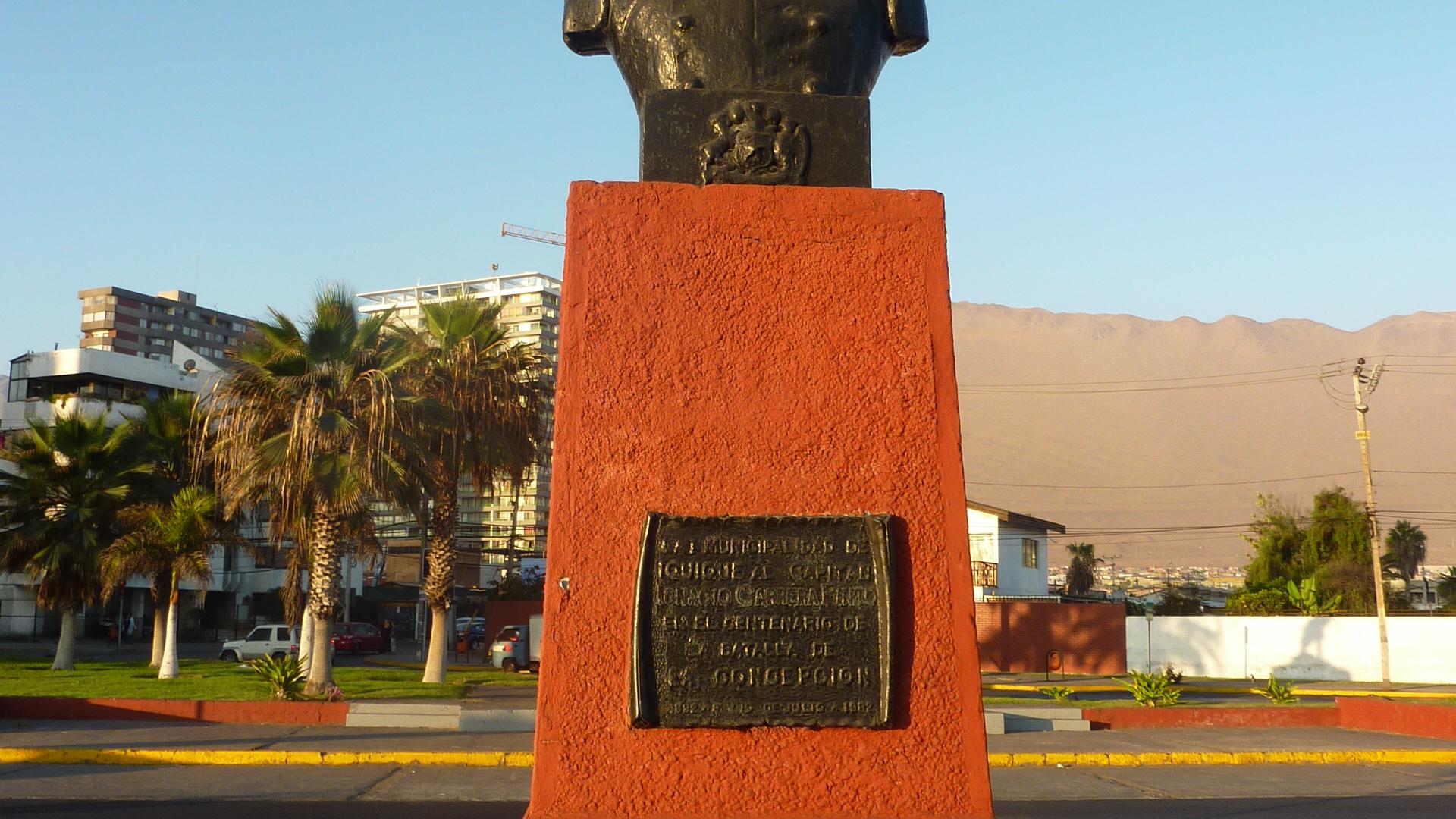 Imagen del monumento Capitán Ignacio Carrera Pinto