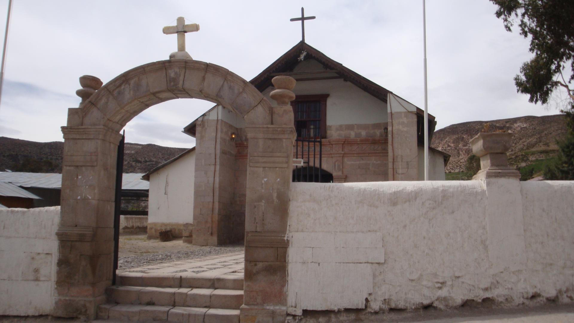 Iglesia de San Idelfonso de Putre Imagen del monumento Iglesia de San Idelfonso de Putre