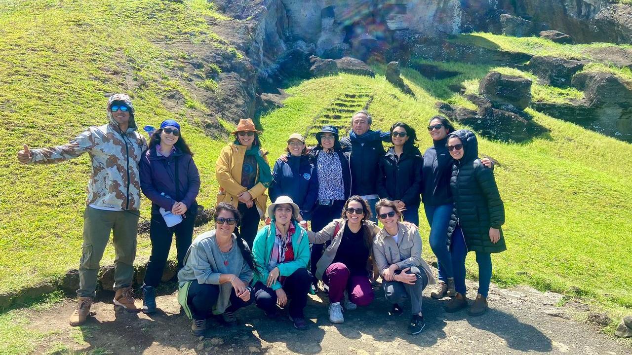 Imagen de Visita técnica del CMN, ST CMN, CNCR y CNSPM  a Rapa Nui