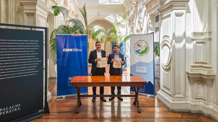SBAP y CMN suscriben convenio de colaboración por Santuarios de la Naturaleza en el Sistema Nacional de Áreas Protegidas