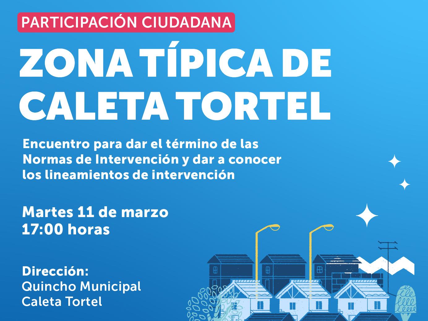 Afiche de invitación a la PAC de la ZT de Caleta Tortel