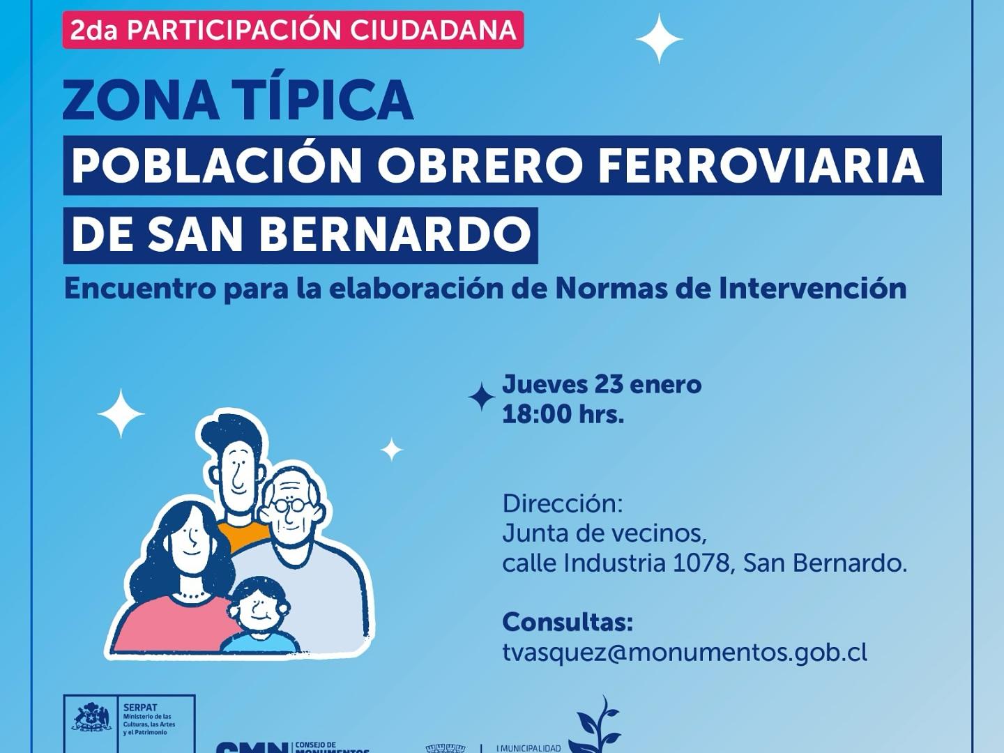 Zona Típica Población Obrero Ferroviaria de San Bernardo