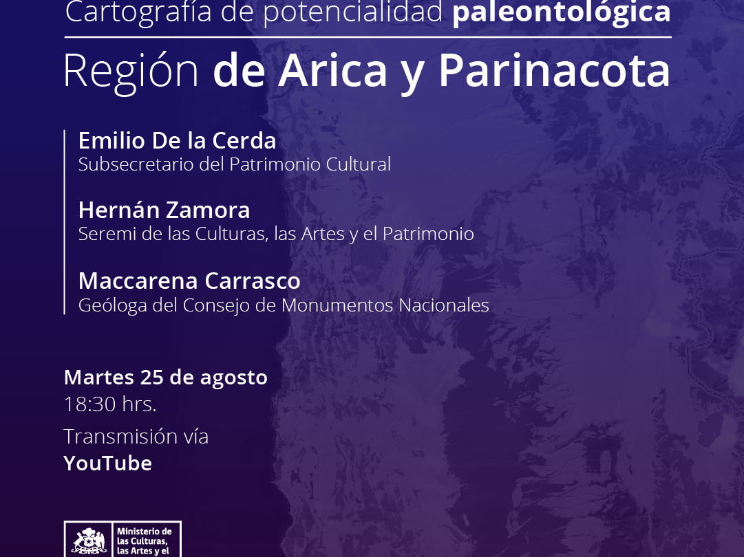 Imagen de Cartografía de potencialidad paleontológica de la Región de Arica y Parinacota