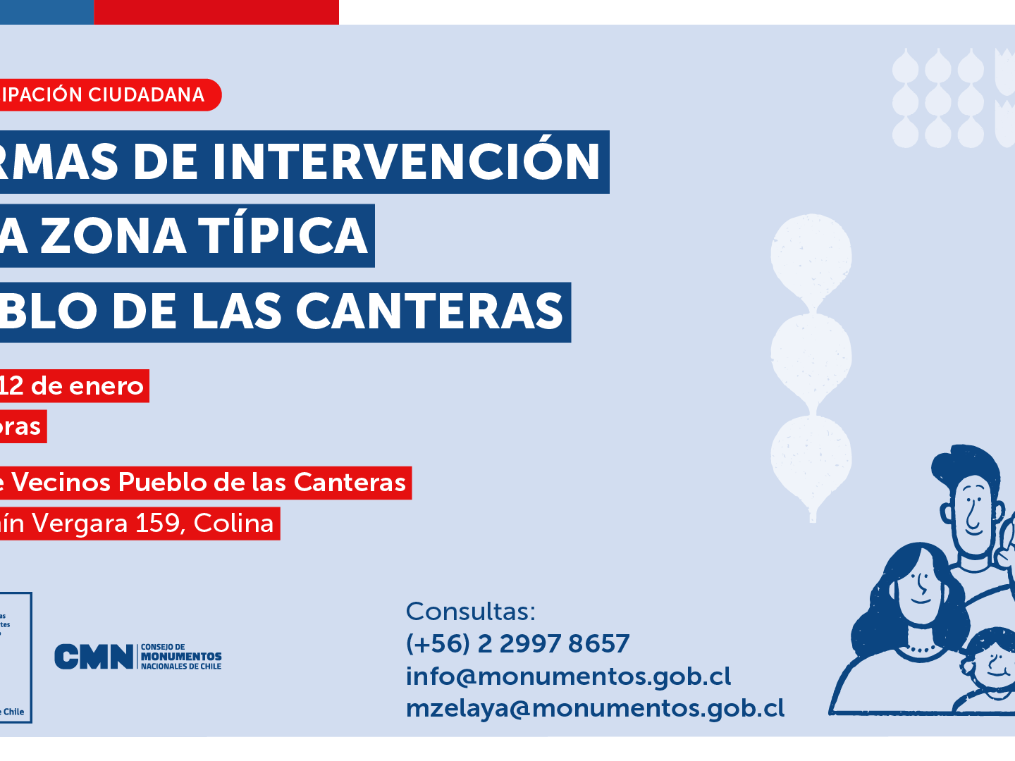 Imagen de ENCUENTRO DE PARTICIPACIÓN CIUDADANA NORMAS DE INTERVENCIÓN CANTERAS DE COLINA