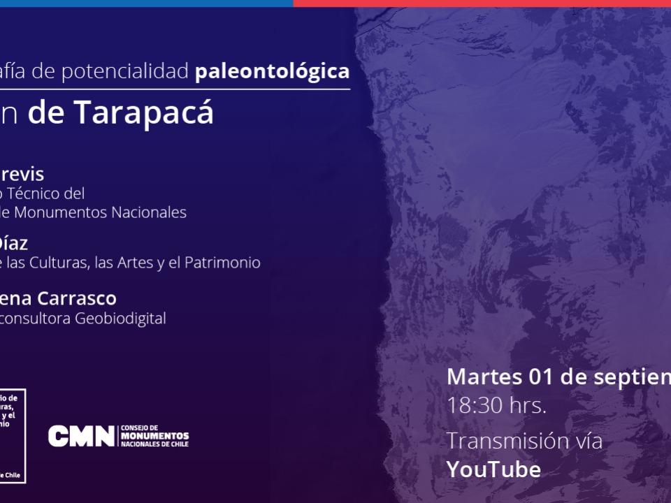 Imagen de Cartografía de potencialidad paleontológica de la Región de Tarapacáy Parinacota