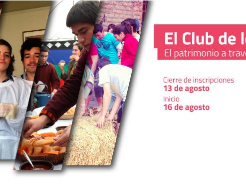 Imagen de Se abre convocatoria para Club de los Sábados del segundo semestre