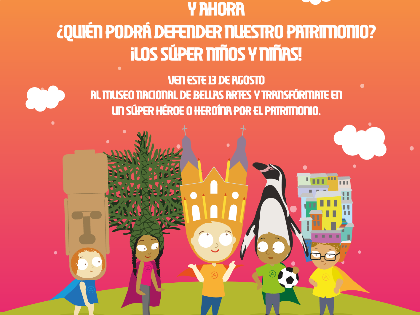 Imagen de Abiertas las inscripciones para voluntarios del 1er Súper Festival por el patrimonio para niños y niñas
