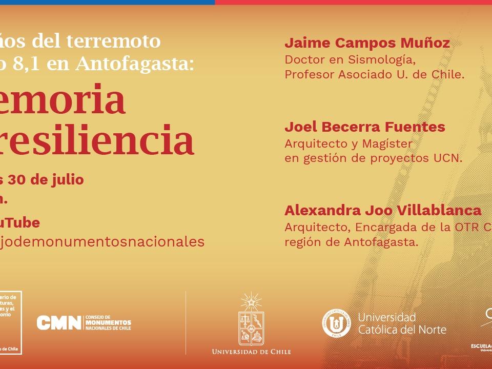 Imagen de Conversatorio Memoria y Resiliencia