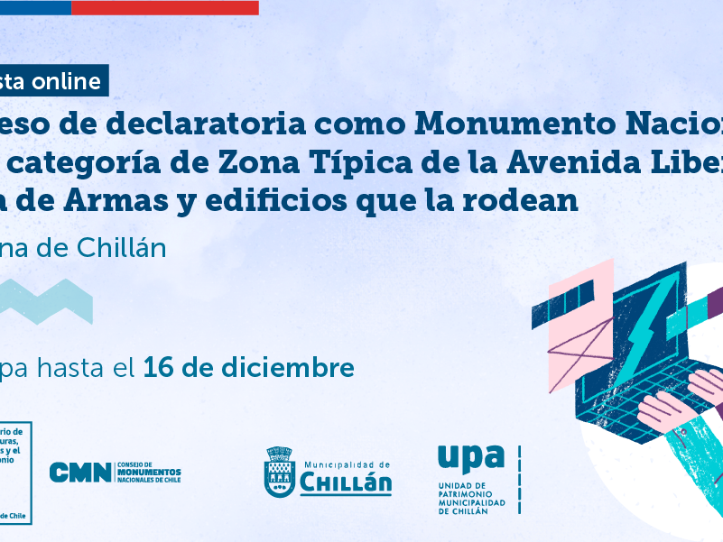 Imagen de Encuesta Declaratoria de la Zona Típica Avenida Libertad, Plaza de Armas y edificios que la rodean Chillán