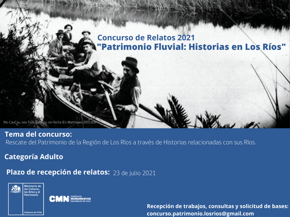 Imagen de Concurso de Relatos 2021 “Patrimonio Fluvial: Historias en Los Ríos”