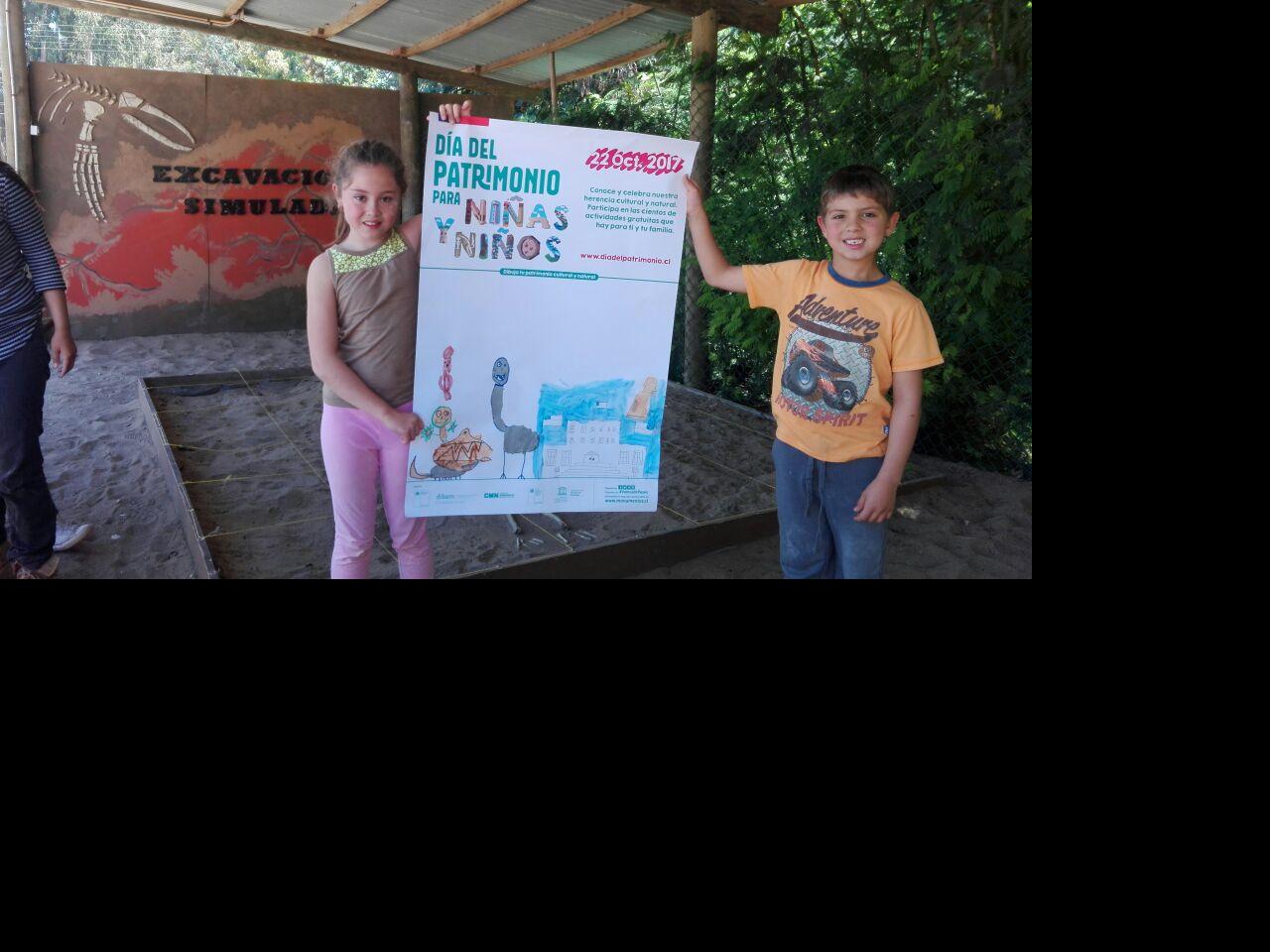 Imagen de Resultados concurso creación afiche del Día del Patrimonio para Niñas y Niños