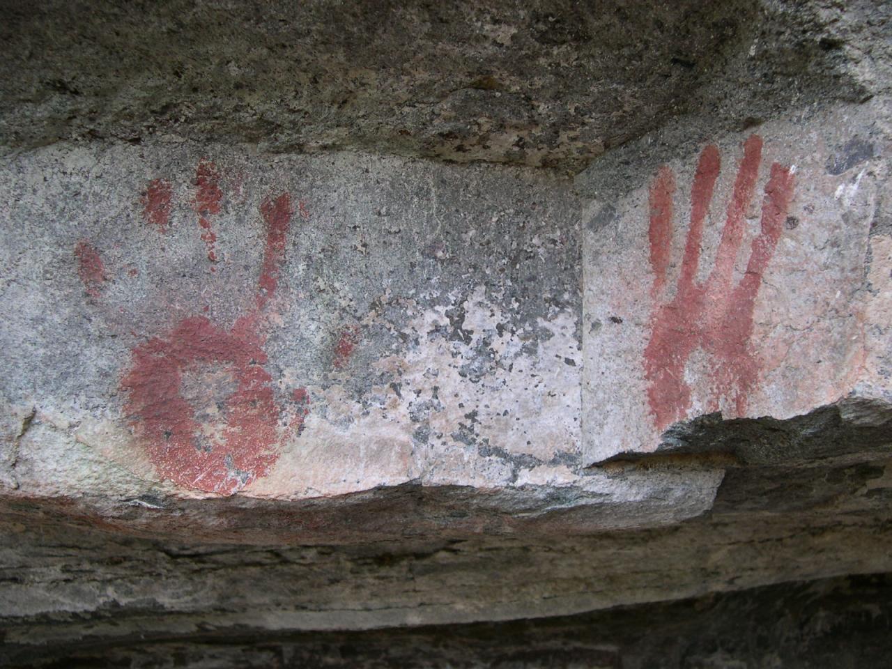 Imagen de Arte Rupestre en la Patagonia
