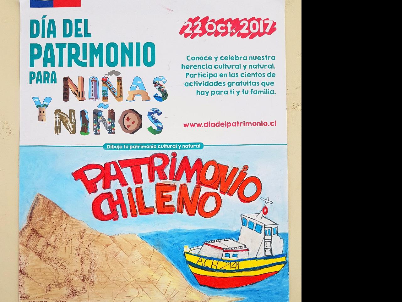 Imagen de Resultados concurso creación afiche del Día del Patrimonio para Niñas y Niños