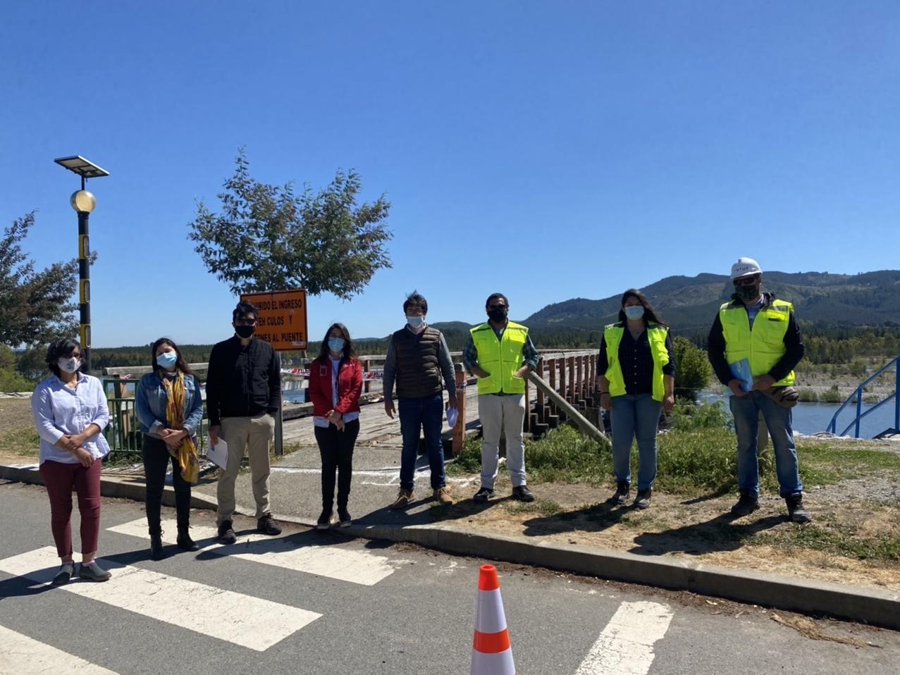 Imagen de Comenzaron obras de cierre provisorio en Puente Confluencia