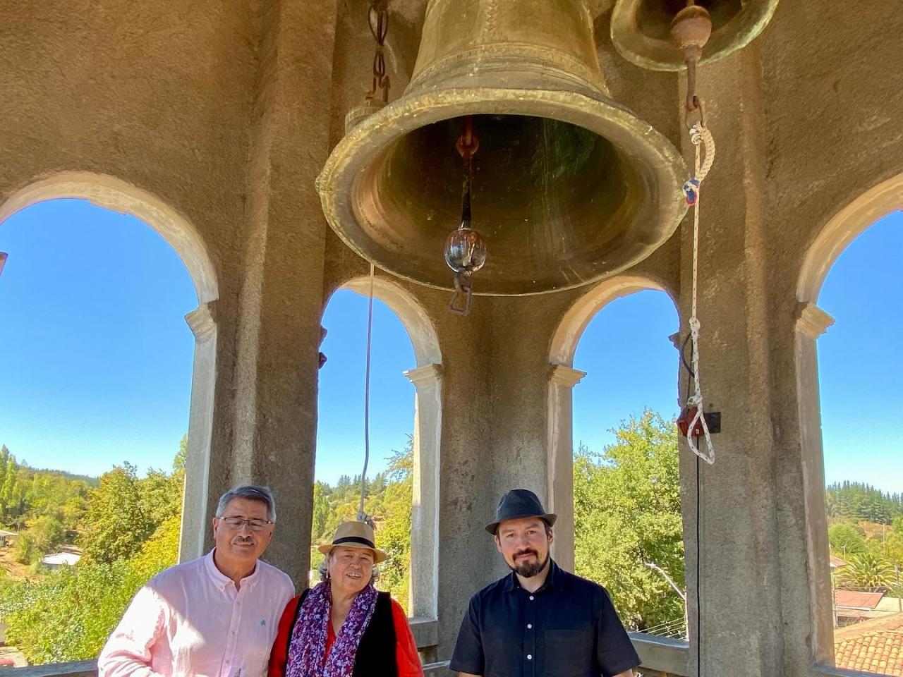 Imagen de Pueblo de Rere conmemora 100 años de su Torre Campanario