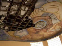 Imagen de Cooperación mexicana nuevamente ayuda a recuperar los murales de Escuela México de Chillán