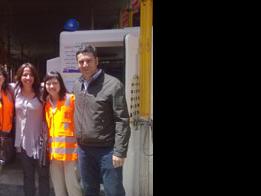 Imagen de Verifican avance en recuperación de fachada del edificio El Mercurio y nueva obra en su interior