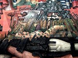Imagen de Finaliza restauración del mural &amp;amp;quot;Presencia de América Latina&amp;amp;quot; del artista mexicano Jorge González Camarena