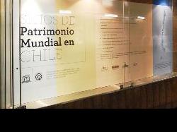 Imagen de Exposición Sitios de Patrimonio Mundial en Chile en el Metro de Santiago