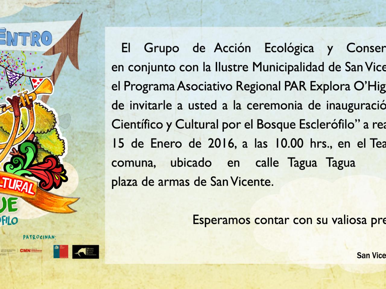 Imagen de Encuentro por el Bosque Esclerófilo, Patrimonio y Herencia Natural de Chile Central